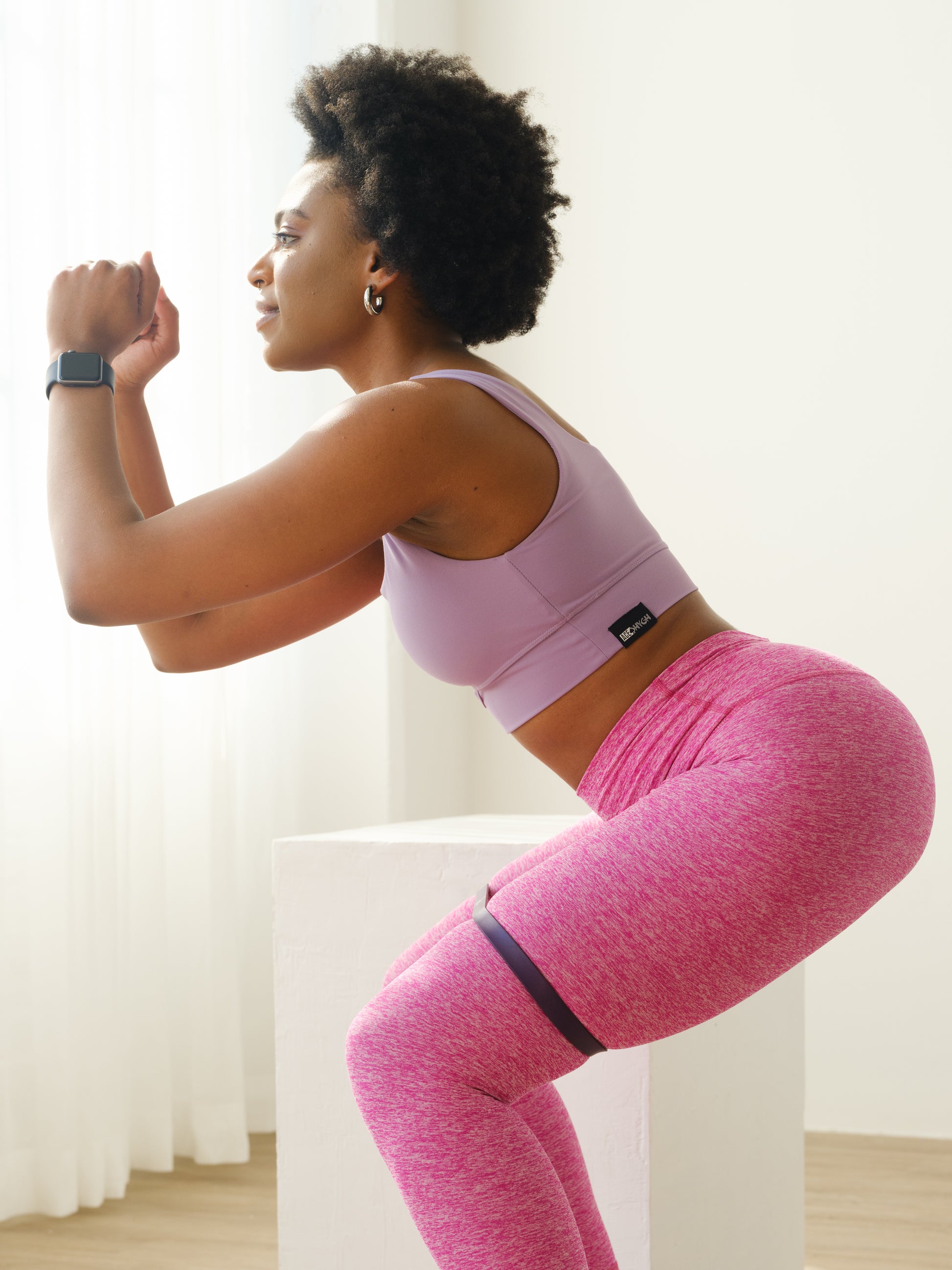 Ace of Spades - Activewear Leggings (Pink)