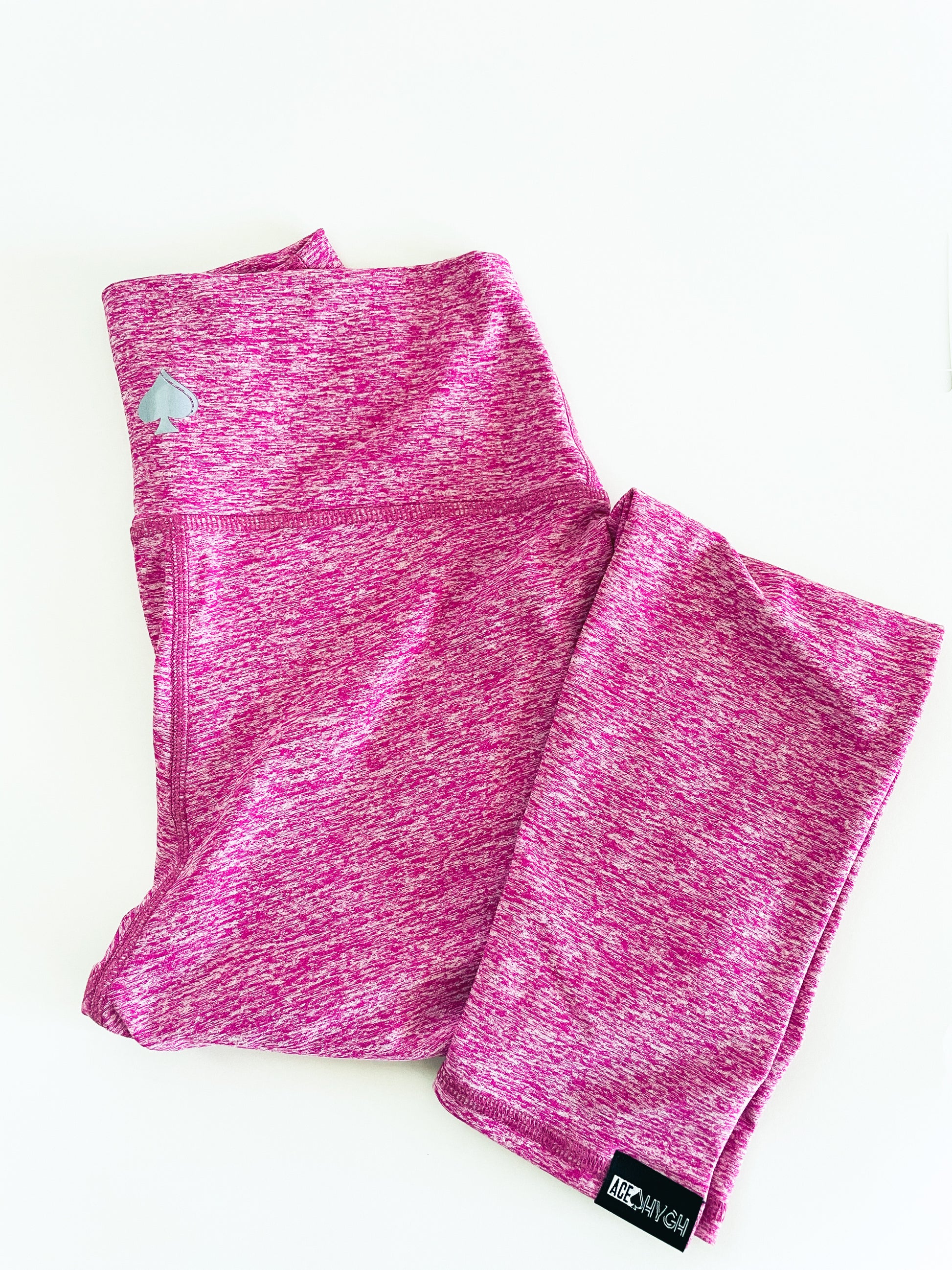 Ace of Spades - Activewear Leggings (Pink)