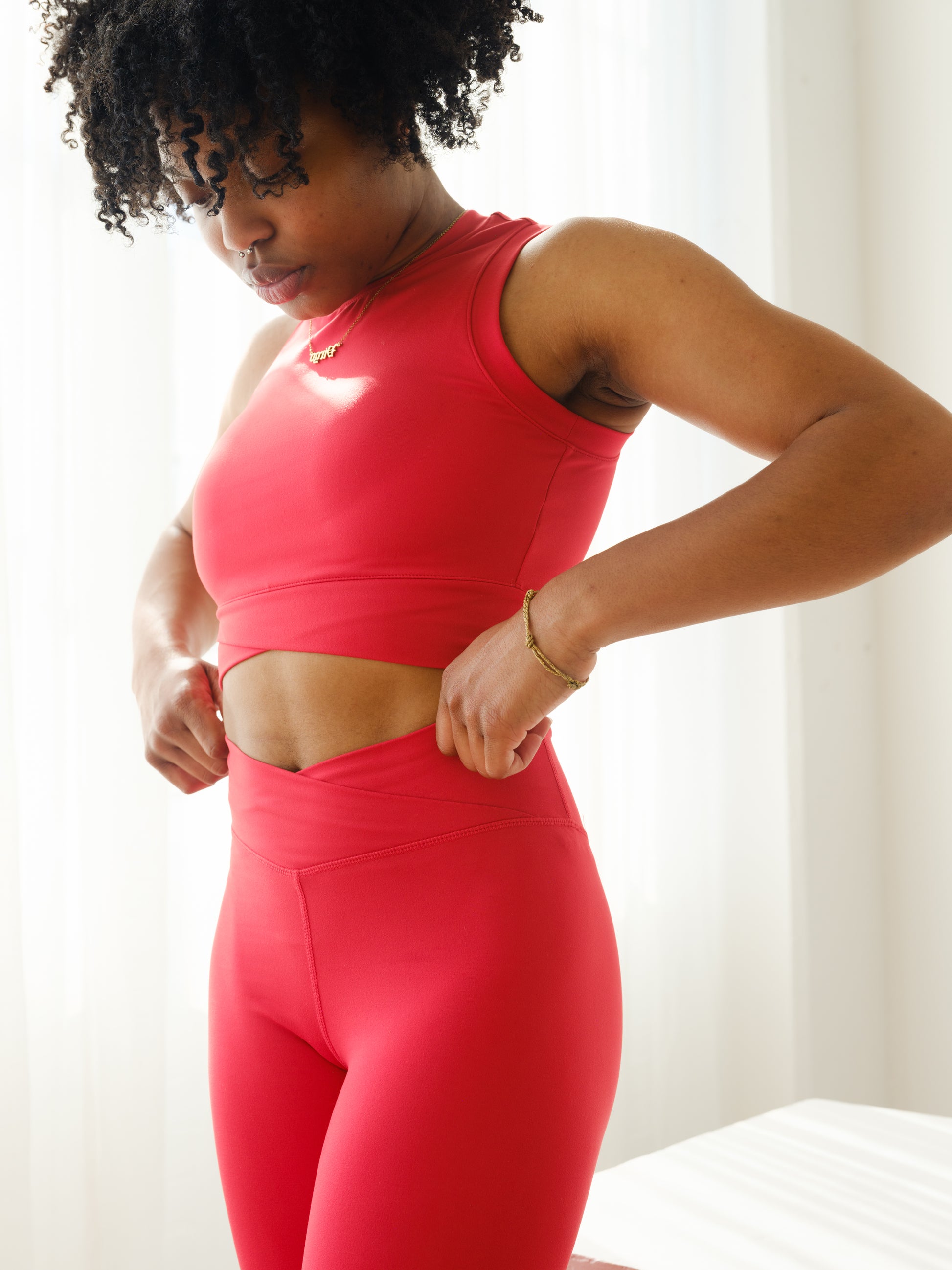 Queen of Spades - Activewear Set (Red)