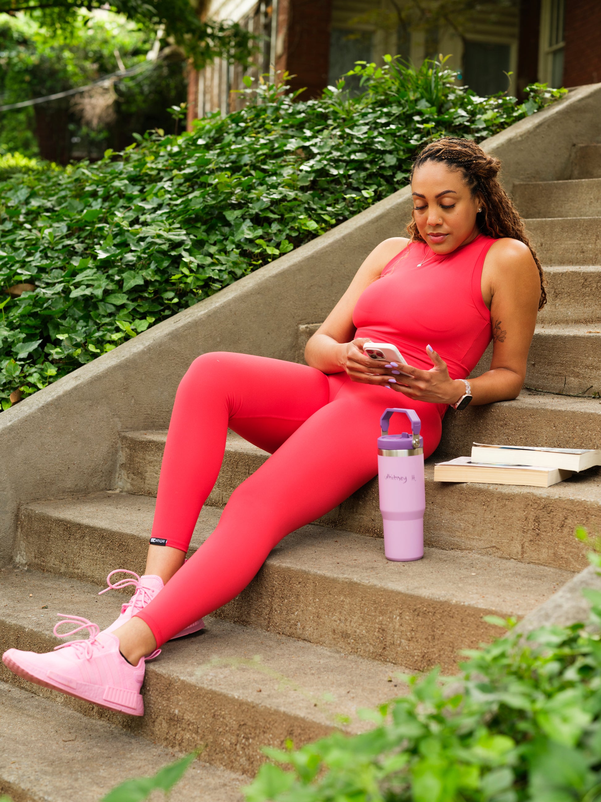 Queen of Spades - Activewear Set (Red)