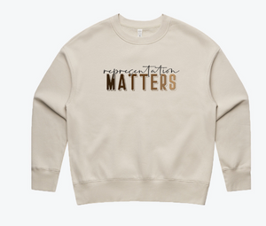 Representations Matter Women's Sweatshirt