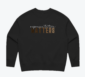 Representations Matter Women's Sweatshirt