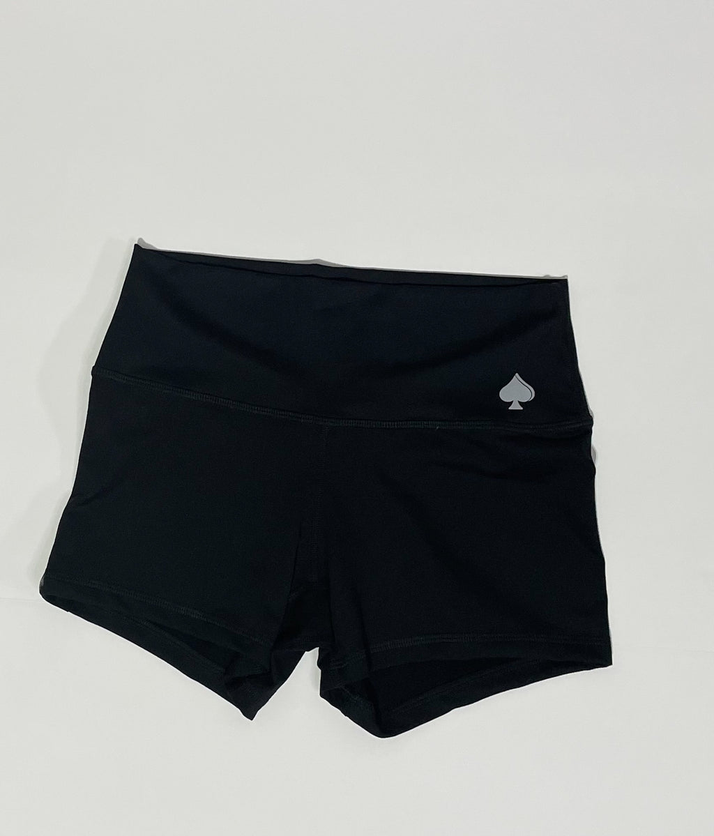 Ace of Spades - Activewear Short (Black)