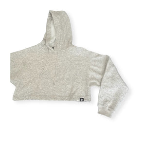 Cropped Hoodie - Oatmeal