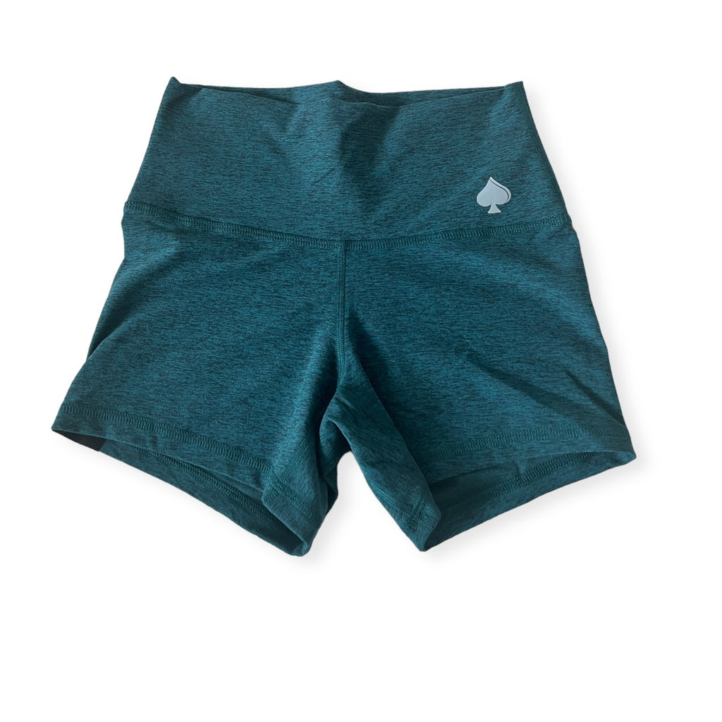 Ace of Spades - Activewear Shorts (Teal)